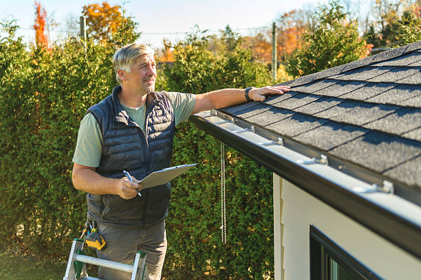 Professional Roof Inspection technician working in Richmond, MA